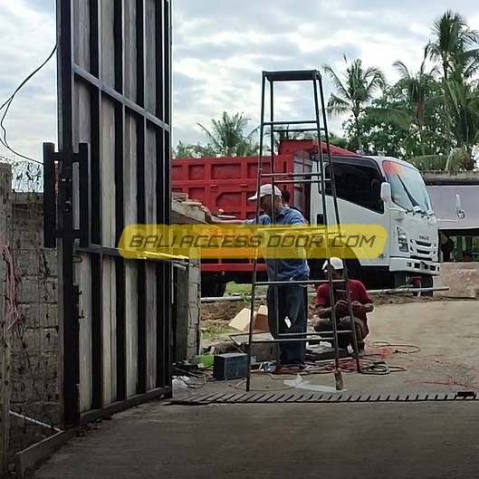 jasa pemasangan Mesin Otomatis Pintu Swing di bali